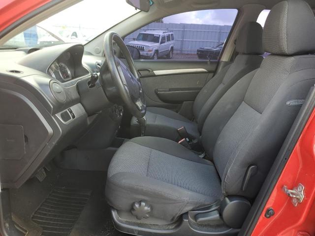KL1TD5DE0AB092924 - 2010 CHEVROLET AVEO LS 红色 照片 7