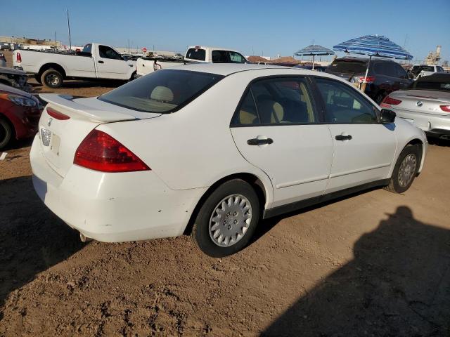 JHMCM56167C005757 - 2007 HONDA ACCORD VALUE WHITE photo 3