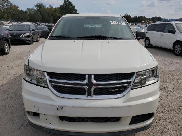 3C4PDCAB0CT198784 - 2012 DODGE JOURNEY SE WHITE photo 5