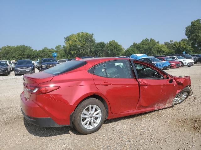 4T1DAACK5SU040583 - 2025 TOYOTA CAMRY XSE RED photo 3