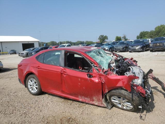 4T1DAACK5SU040583 - 2025 TOYOTA CAMRY XSE RED photo 4