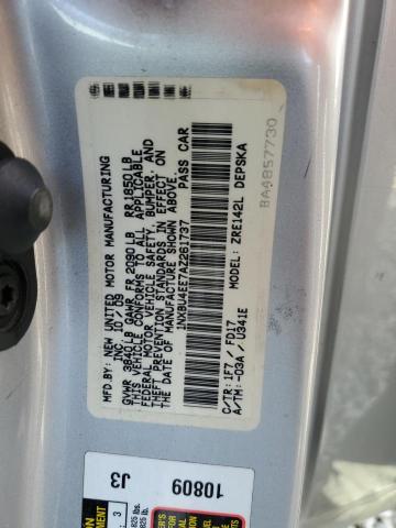 1NXBU4EE7AZ261737 - 2010 TOYOTA COROLLA BASE Արծաթագույն լուսանկար 13