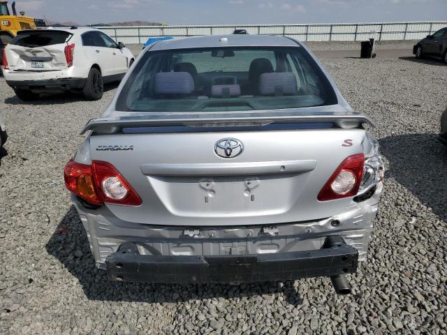 1NXBU4EE7AZ261737 - 2010 TOYOTA COROLLA BASE Արծաթագույն լուսանկար 6