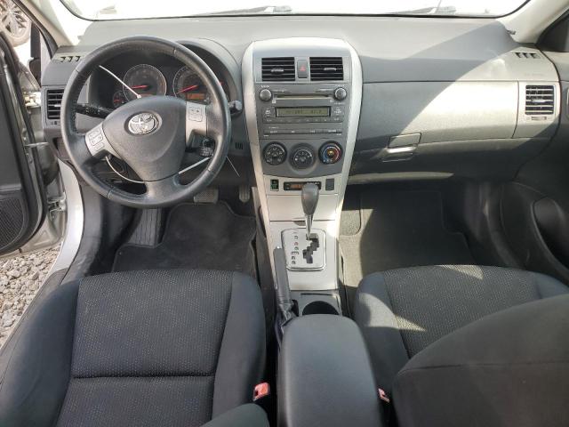 1NXBU4EE7AZ261737 - 2010 TOYOTA COROLLA BASE Արծաթագույն լուսանկար 8