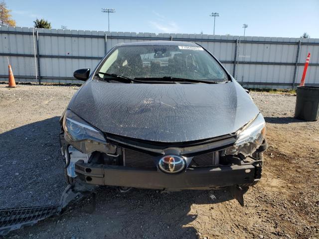 2T1BURHE1KC174752 - 2019 TOYOTA COROLLA L CHARCOAL photo 5