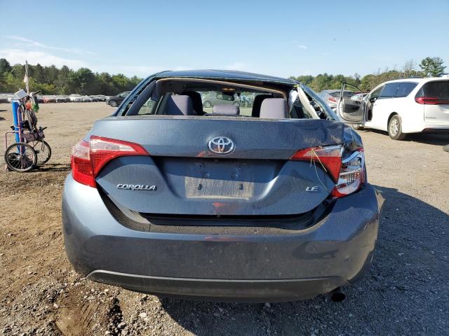 2T1BURHE1KC174752 - 2019 TOYOTA COROLLA L CHARCOAL photo 6