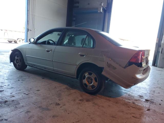 JHMES95695S013177 - 2005 HONDA CIVIC HYBRID SILVER photo 2