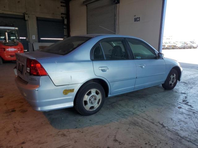 JHMES95695S013177 - 2005 HONDA CIVIC HYBRID SILVER photo 3