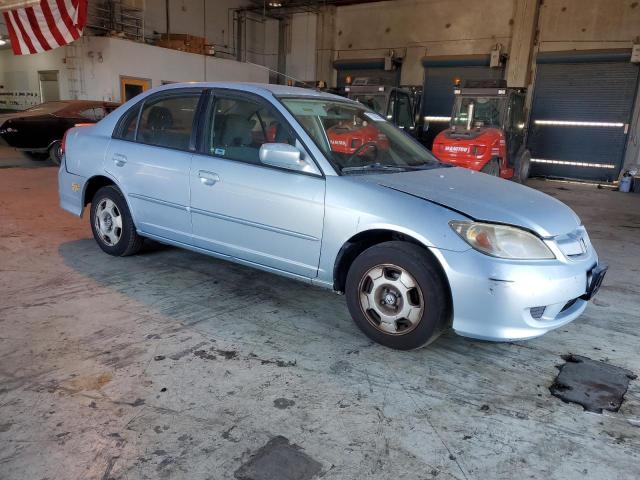 JHMES95695S013177 - 2005 HONDA CIVIC HYBRID SILVER photo 4