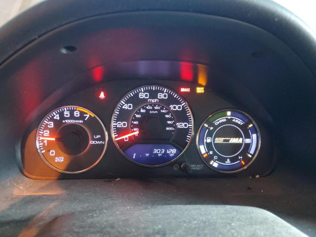 JHMES95695S013177 - 2005 HONDA CIVIC HYBRID SILVER photo 9