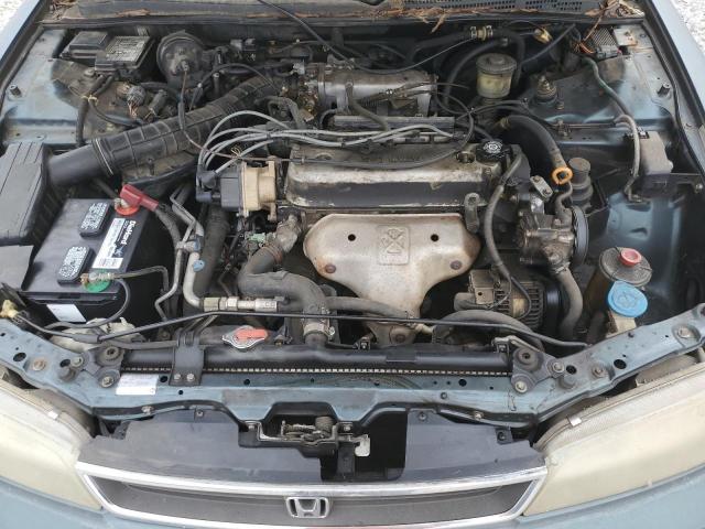 1HGCD5630VA269649 - 1997 HONDA ACCORD LX GREEN photo 11