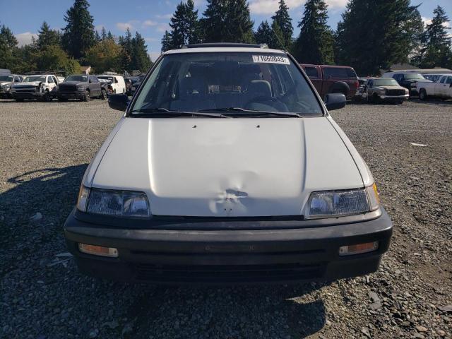 JHMEE2855MS000233 - 1991 HONDA CIVIC WHITE photo 5