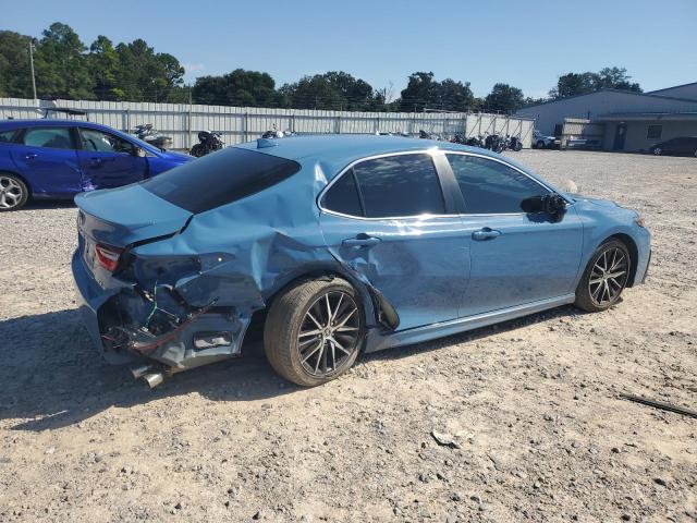 4T1T11AK6RU192011 - 2024 TOYOTA CAMRY SE NIGHT SHADE BLUE photo 3