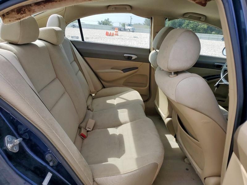 1HGFA16566L117025 - 2006 HONDA CIVIC LX 蓝色 照片 10