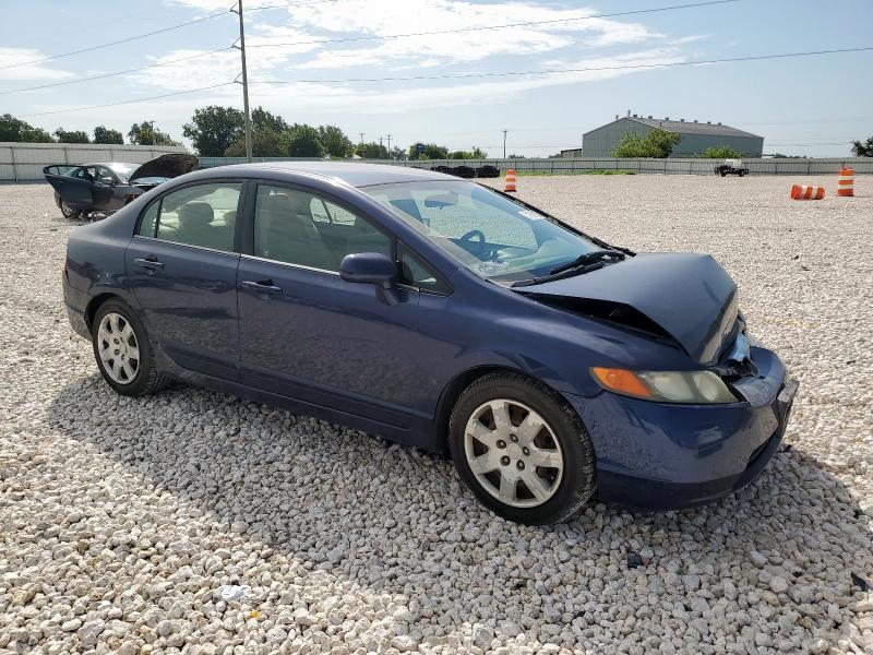 1HGFA16566L117025 - 2006 HONDA CIVIC LX 蓝色 照片 4