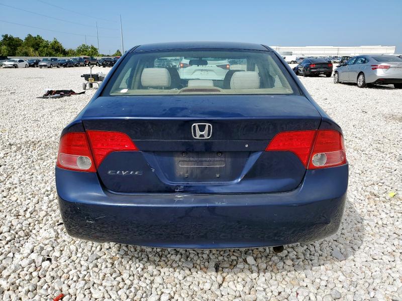 1HGFA16566L117025 - 2006 HONDA CIVIC LX 蓝色 照片 6
