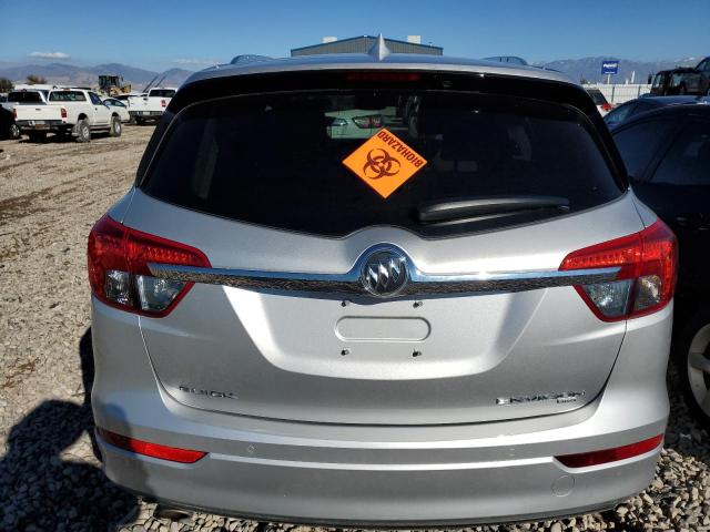 LRBFXDSAXHD101102 - 2017 BUICK ENVISION ESSENCE SILVER photo 6