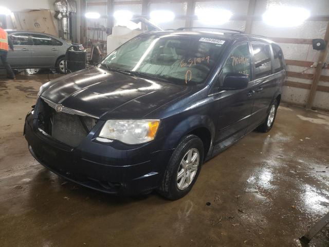 2A8HR54P08R651829 - 2008 CHRYSLER TOWN & COU TOURING ლურჯი ფოტო 1