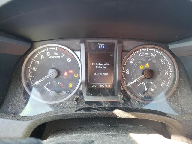 5TFCZ5AN1LX234590 - 2020 TOYOTA TACOMA DOUBLE CAB ნაცრისფერი ფოტო 9