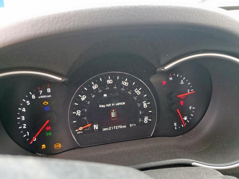 5XYKU4A70FG568638 - 2015 KIA SORENTO EX BLACK photo 9