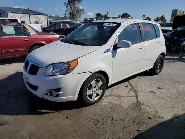 KL2TD66E69B654027 - 2009 PONTIAC G3 WHITE photo 1