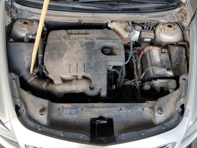 1G1ZC5E09CF133774 - 2012 CHEVROLET MALIBU 1LT Argent photo 11