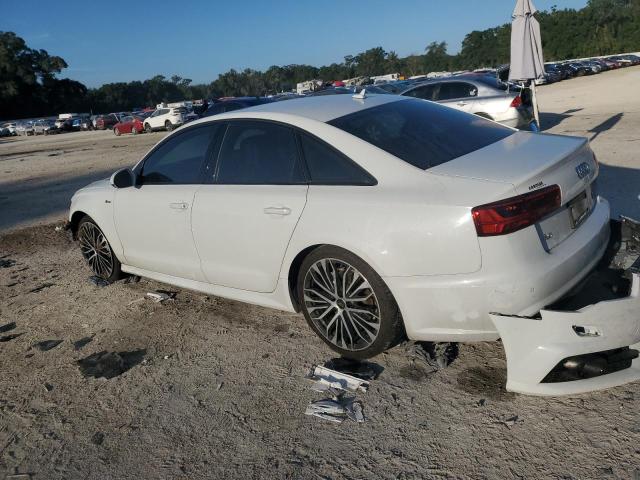 WAUH3AFC4JN001395 - 2018 AUDI A6 PRESTIGE Biały zdjęcie 2