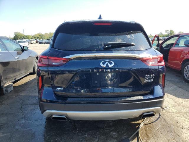 3PCAJ5CB9MF104165 - 2021 INFINITI QX50 ESSENTIAL BLUE photo 6