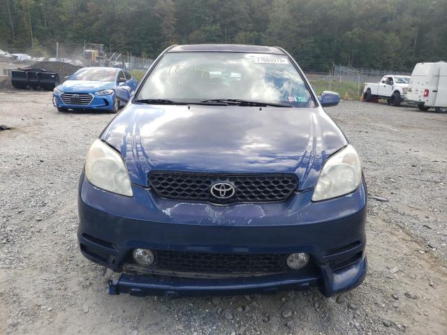 2T1KR32E83C092459 - 2003 TOYOTA COROLLA MA XR BLUE photo 5