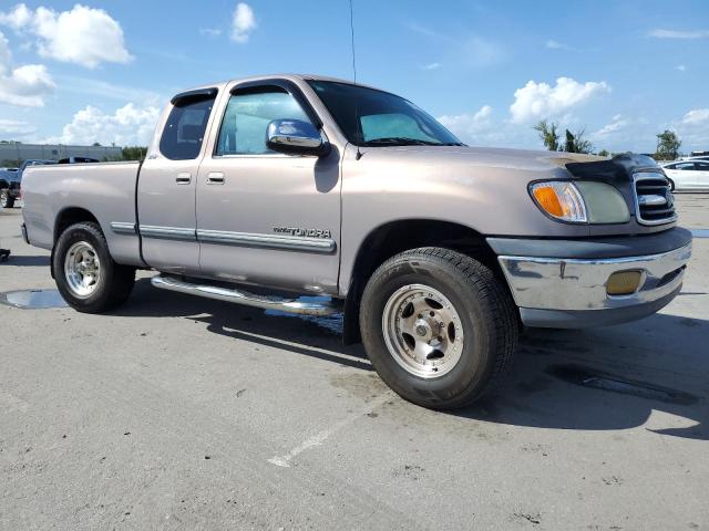 5TBRN34152S272128 - 2002 TOYOTA TUNDRA ACCESS CAB SR5 GRAY photo 4