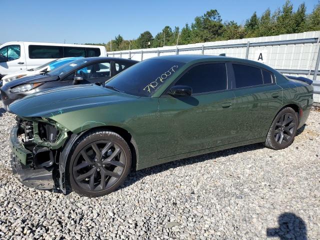 2C3CDXBG1PH504815 - 2023 DODGE CHARGER SXT GREEN photo 1