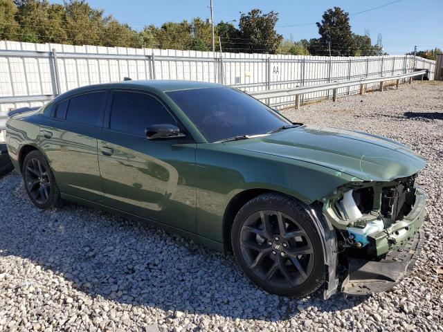 2C3CDXBG1PH504815 - 2023 DODGE CHARGER SXT GREEN photo 4