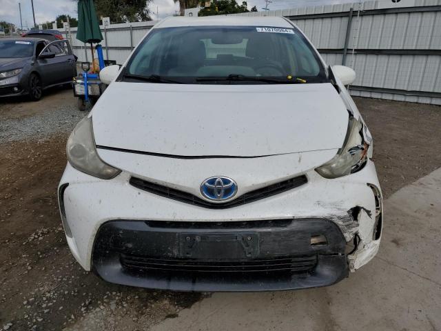 JTDZN3EU2GJ048223 - 2016 TOYOTA PRIUS V WHITE photo 5