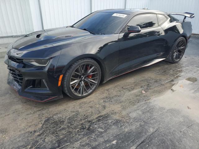 1G1FK1R66J0136757 - 2018 CHEVROLET CAMARO ZL1 BLACK photo 1