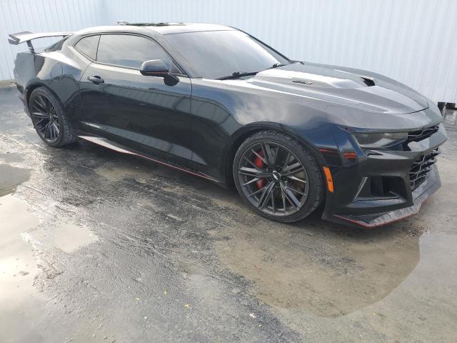 1G1FK1R66J0136757 - 2018 CHEVROLET CAMARO ZL1 BLACK photo 4
