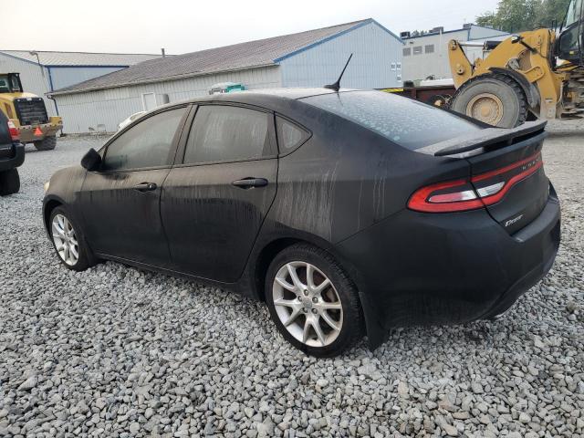 1C3CDFBH9DD347384 - 2013 DODGE DART SXT შავი ფოტო 2