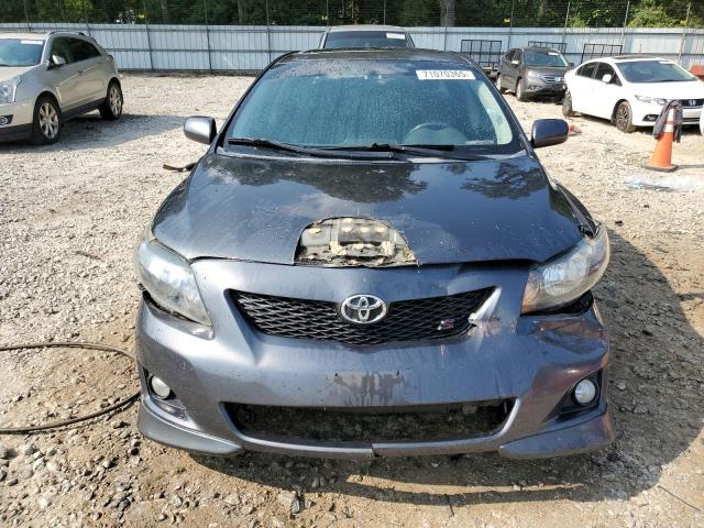 1NXBU40E79Z058348 - 2009 TOYOTA COROLLA BASE Сұр фото 5