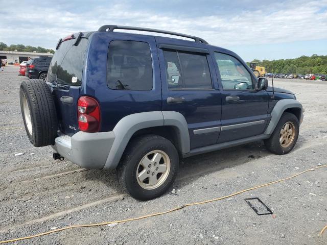 1J4GL48K66W126799 - 2006 JEEP LIBERTY SPORT შავი ფოტო 3