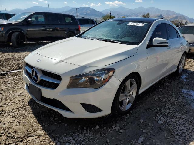 WDDSJ4GB9FN201367 - 2015 MERCEDES-BENZ CLA 250 4MATIC WHITE photo 1