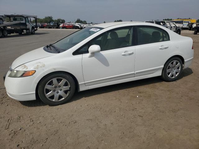 1HGFA16517L142206 - 2007 HONDA CIVIC LX WHITE photo 1