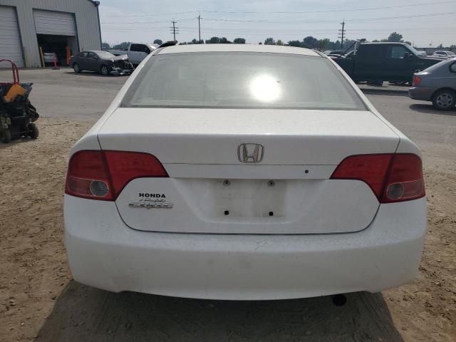 1HGFA16517L142206 - 2007 HONDA CIVIC LX WHITE photo 6