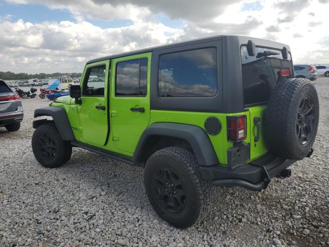 1C4BJWEGXDL567027 - 2013 JEEP WRANGLER U SAHARA 绿色 照片 2