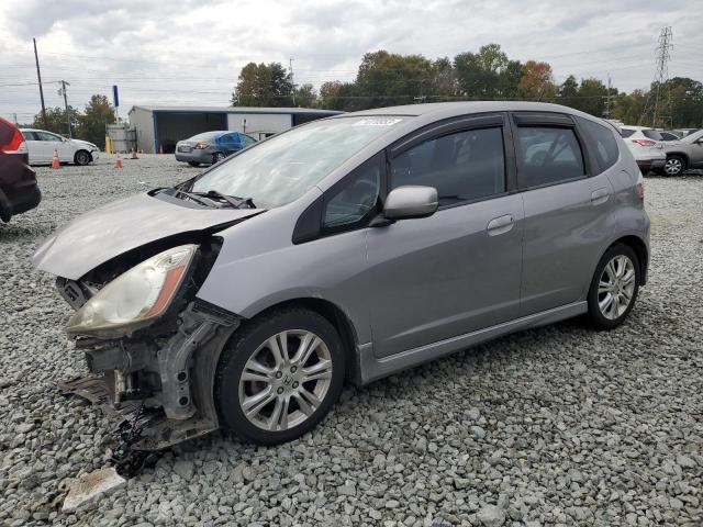 JHMGE88499S016865 - 2009 HONDA FIT SPORT SILVER photo 1