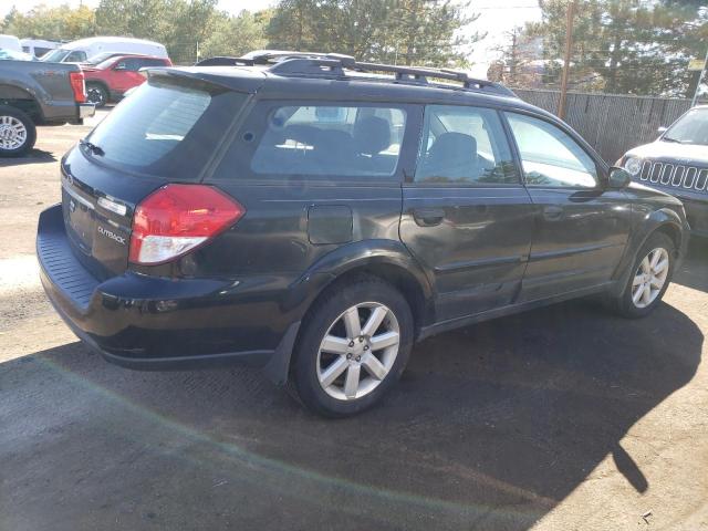 4S4BP61C587363862 - 2008 SUBARU OUTBACK 2.5I BLACK photo 3