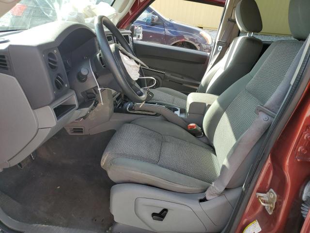 1J8HG48K77C612161 - 2007 JEEP COMMANDER 勃艮第红 照片 7
