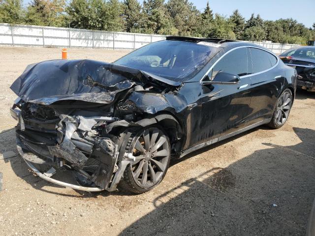 5YJSA1DP6CFS00020 - 2012 TESLA MODEL S შავი ფოტო 1