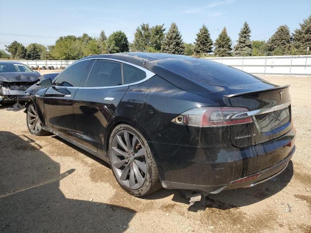 5YJSA1DP6CFS00020 - 2012 TESLA MODEL S შავი ფოტო 2