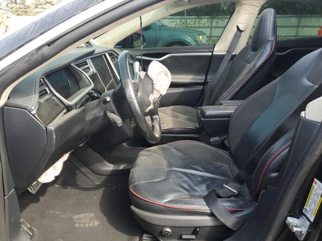 5YJSA1DP6CFS00020 - 2012 TESLA MODEL S შავი ფოტო 7