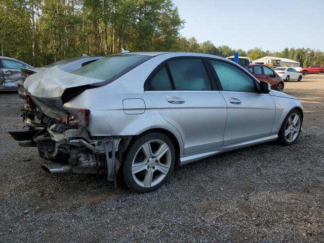 WDDGF81X48F130966 - 2008 MERCEDES-BENZ C 300 4MATIC SILVER photo 3