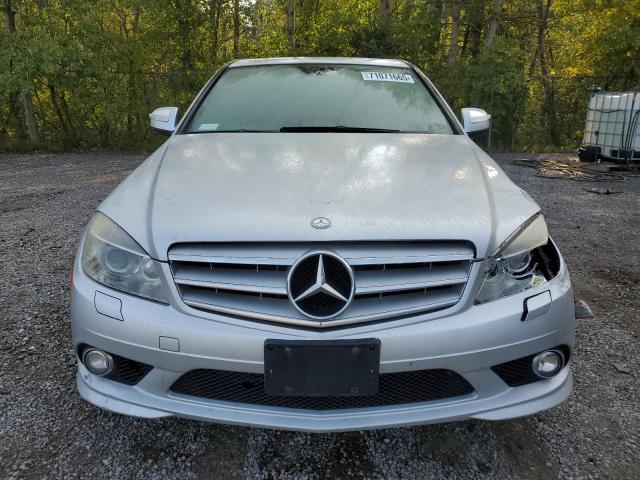 WDDGF81X48F130966 - 2008 MERCEDES-BENZ C 300 4MATIC SILVER photo 5